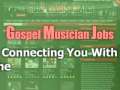 Need a Gospel Musician for your church? GospelMusicianJobs.com 