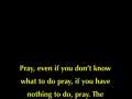 Prophecy: Pray! Pray!!! 
