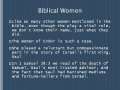 Biblical Women 