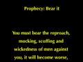 Prophecy: Bear it - at 11 May 2009 