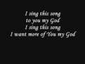 WORSHIP - I sing this song