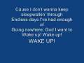 Wake Up! Wake Up! - Everyday Sunday   lyrics 