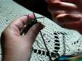 Adding Beads to Knitting with a Sewing Needle 