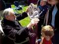 Fr. Peter Rookey Blesses the Children 5-17-09 