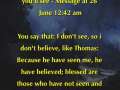 Prophecy: If you believe, you'll see - Fix our eyes on Jesus Part 7 