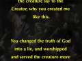 Prophecy: I am your Creator - Message at 12 July, 12:36 pm 