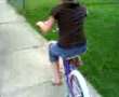 Haley Riding Her Bike 