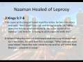 Naaman Healed of Leprosy Part 1 of 3 