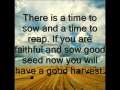 Prophecy: You will reap - Received July 29, 2009 