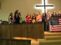 Youth Camp Choir singing When I Speak Your Name 
