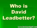 THE LEADBETTER GOLF INSTRUCTION AND LEADBETTER GOLF LESSONS 