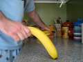 Can you open a Banana - like a monkey?! 