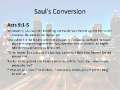 Saul's Conversion 