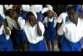 School Girls Dancing in Haiti 