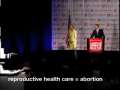 Obama Talks About Abortions in the public plan 