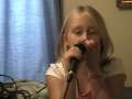 Natalie Oliver sing's The Climb,  (Natalie is just 8 yrs old) 