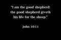 THE LORD IS MY SHEPHERD 