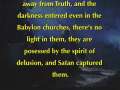 Darkness - A word from Lord Jesus 