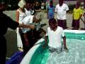 Rashad Burke's Baptism at Grace Chapel Christian Fellowship on July 19, 2009. 
