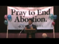 40 DAYS FOR LIFE Louisville , KY Fall 09 Kick-off Rally Pastor Joel Carwile Part 1 