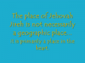 The Pathway to the Place of Jehovah Jireh, #8 
