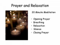 Centering Prayer 20 Minute Meditation Part 2