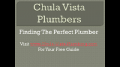 Chula Vista Plumber 