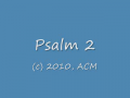 Psalm 2 