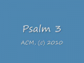 Psalm 3 