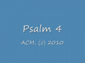 Psalm 4 