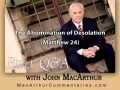 The Abomination of Desolation (Matthew 24) 