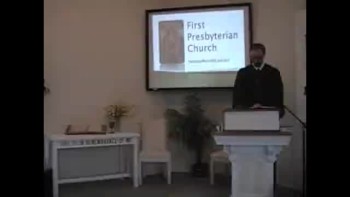 Sunday Worship Service, 10/31/2010. First Presbyterian Church Perkasie Orthodox 