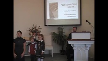 Hymn: "Can a Little Child Like Me," Trinity Hymnal #645. First Presbyterian Church Perkasie 