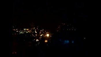 Beautiful Niagara Falls fireworks