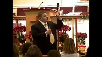 'Lessons Learned from the Lesser Lights of Christmas' 12-28-2010 - Sun AM Preaching  - Community Bible Baptist Church 1of2 