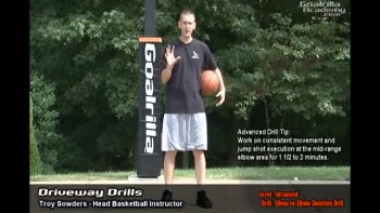 Elbow-to-Elbow Shooting Drill (Advanced Level): Goalrilla Academy Driveway Drills