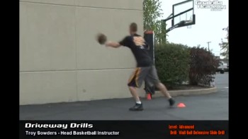 Wall, Ball and Slide Defensive Drill (Advanced Level): Goalrilla Academy Driveway Drills 