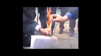 Christians Burn Their TV Licenses Over Jerry Springer 