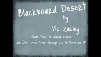 Blackboard Desert by Vic Zarley 