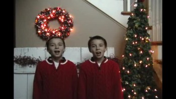 Twins singing - Mary Did You Know