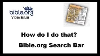Bible.org's Search Function 