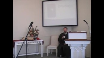 Today you can watch the same show on your flat screen TV, iPad, Laptop Computer, and iPhone. We've come a long way from the days of Alexander Graham Bell and the rotary telephone. What a wonderful opportunity to proclaim the good news of salvation today! Watch as Pastor MacLaren shows from Isaiah 52 how God's mighty work of salvation should be announced from the mountaintops of the modern world. This sermon was preached at First Presbyterian Church of Perkasie, Pennsylvania, an Orthodox Presbyterian Church (www.firstchurchopc.org). Rev. R Scott MacLaren is the pastor.