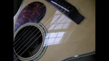 Listen for the four acoustic guitar parts, built up on the fly using a loop pedal.