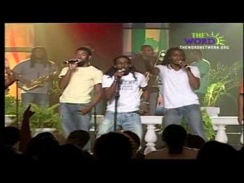 Tye Tribbett, Thaddeus Tribbett, Troy, and Pudge @ The BRL Conference 09