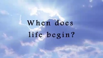 When does life begin? 