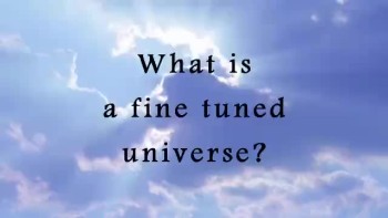 What is a fine tuned universe? 