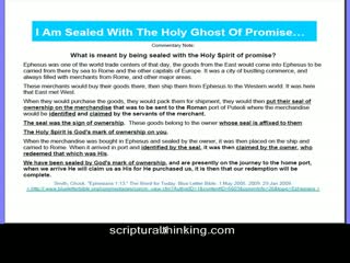 Sealed By The Holy Spirit 