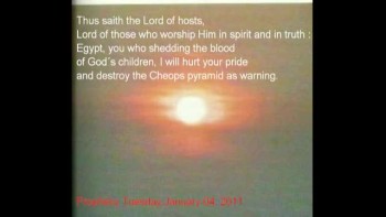 Prophecy Tuesday,January 04, 2011 