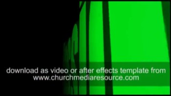 3d text animation - window to the rising church 