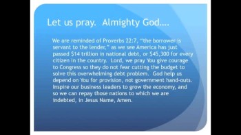Please subscribe and sign petitions at www.PrayInJesusName.org.  Chaplain Klingenschmitt prays 1-minute daily devotional.